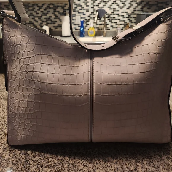 Calvin Klein NWOT Max Top Zip Hobo Shoulder Bag